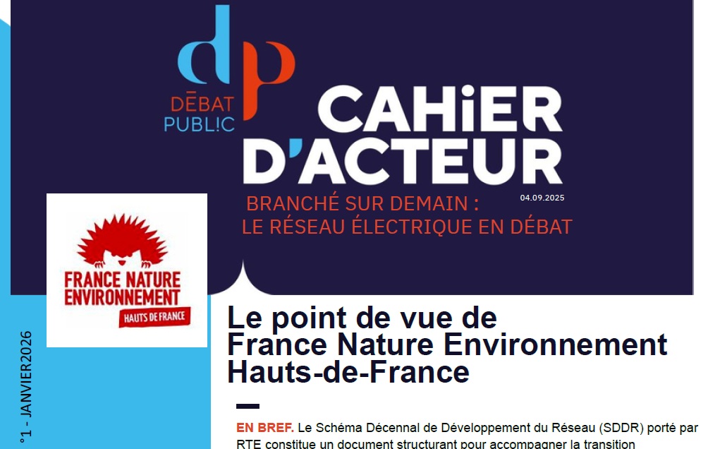Cahier d'acteurs SDDR 