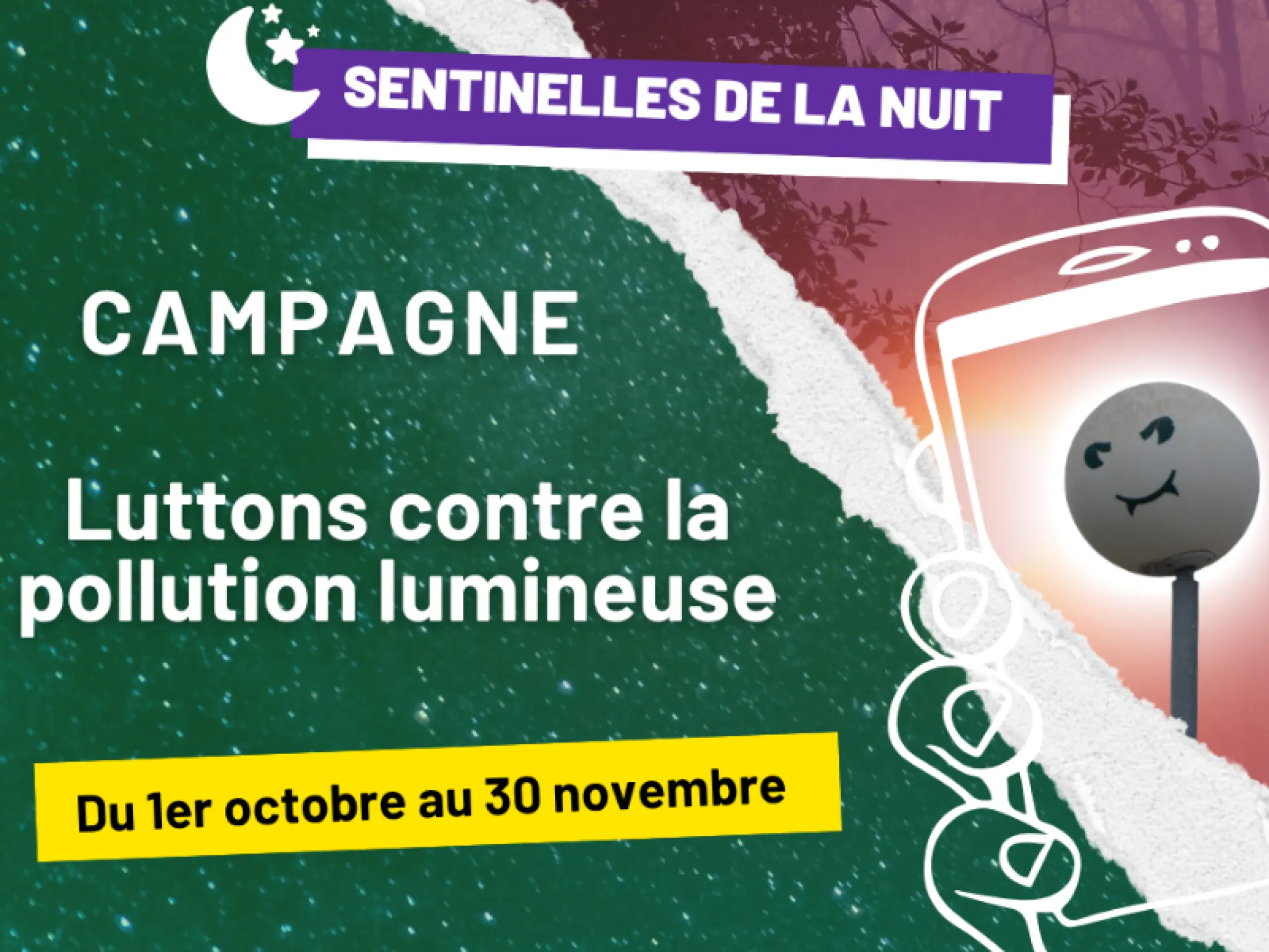 Sentinelles de la Nuit : agissons ensemble contre la pollution lumineuse