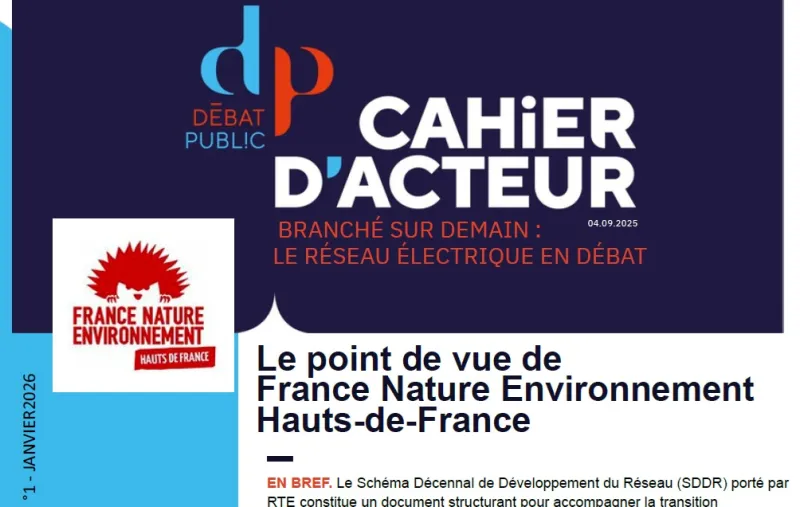Cahier d'acteurs SDDR 